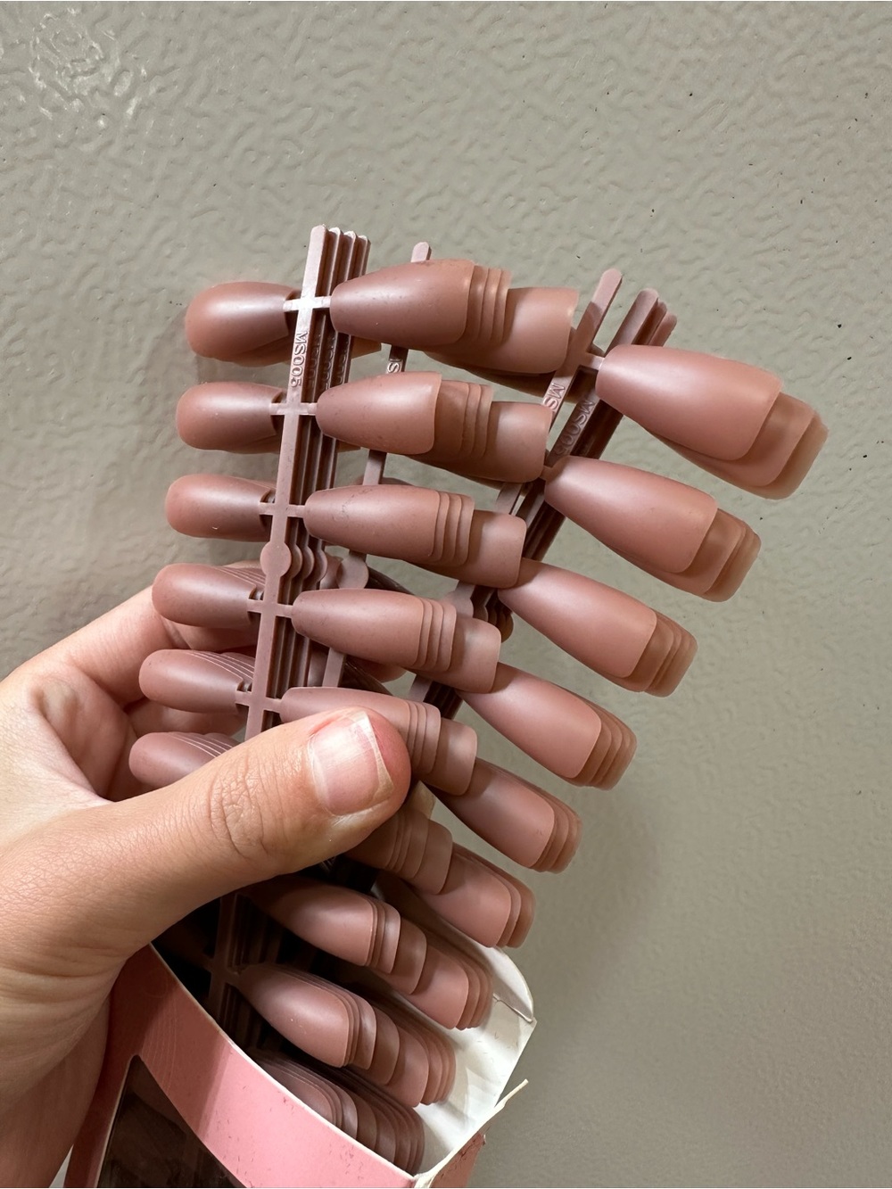 Matte Mauve Soft Gel Nail Tips